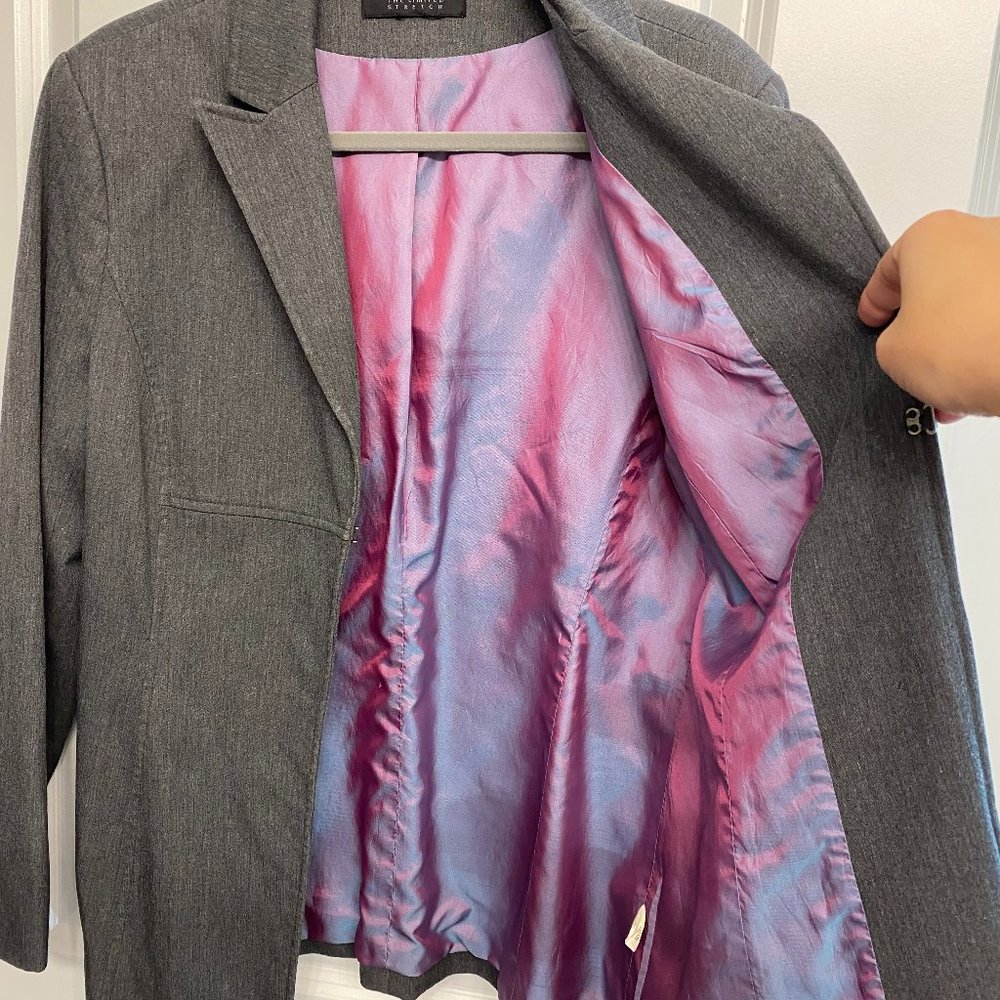 The Limited Gray Blazer